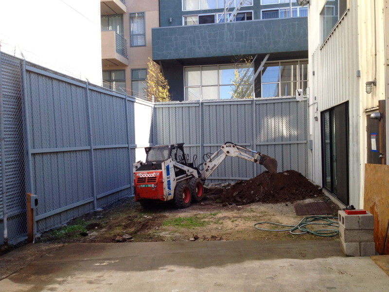 before construction